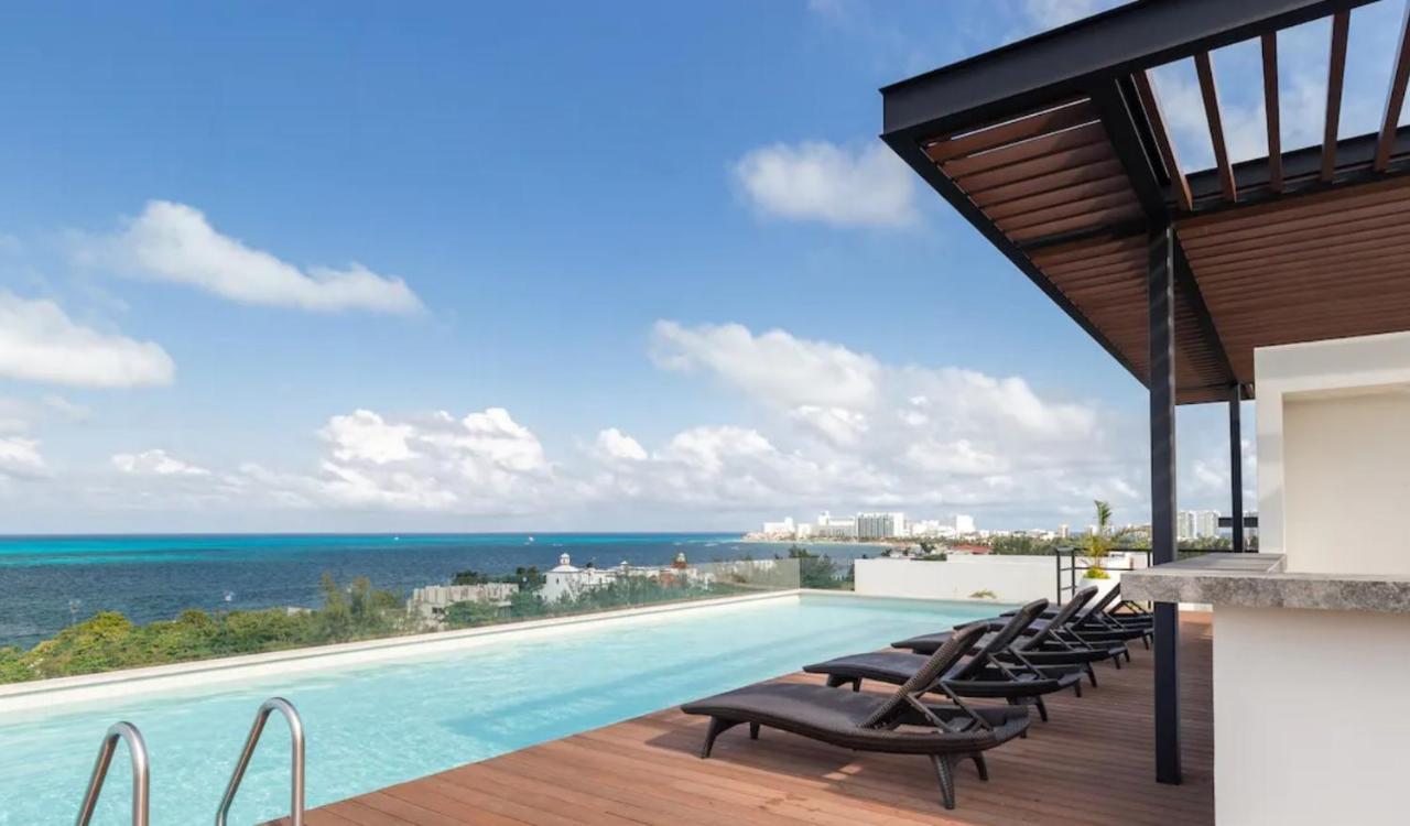 Elegant Apartment Well Located In The Hotel Zone Of Cancun Cancún Exterior foto
