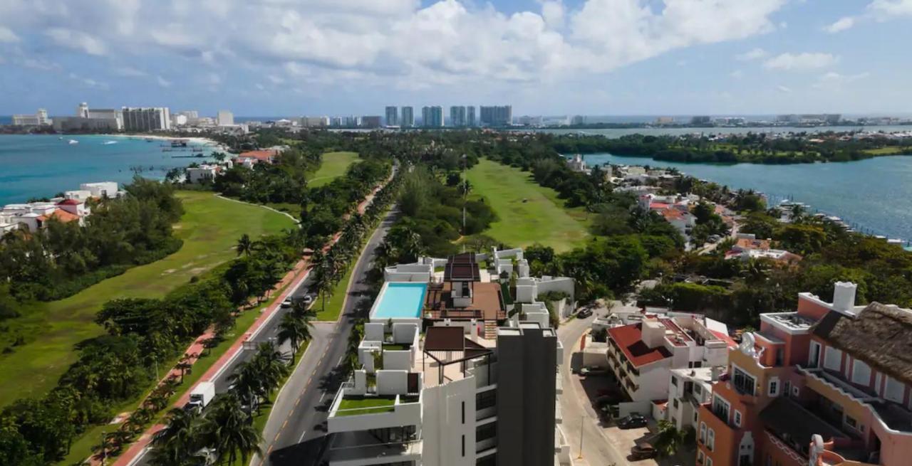 Elegant Apartment Well Located In The Hotel Zone Of Cancun Cancún Exterior foto